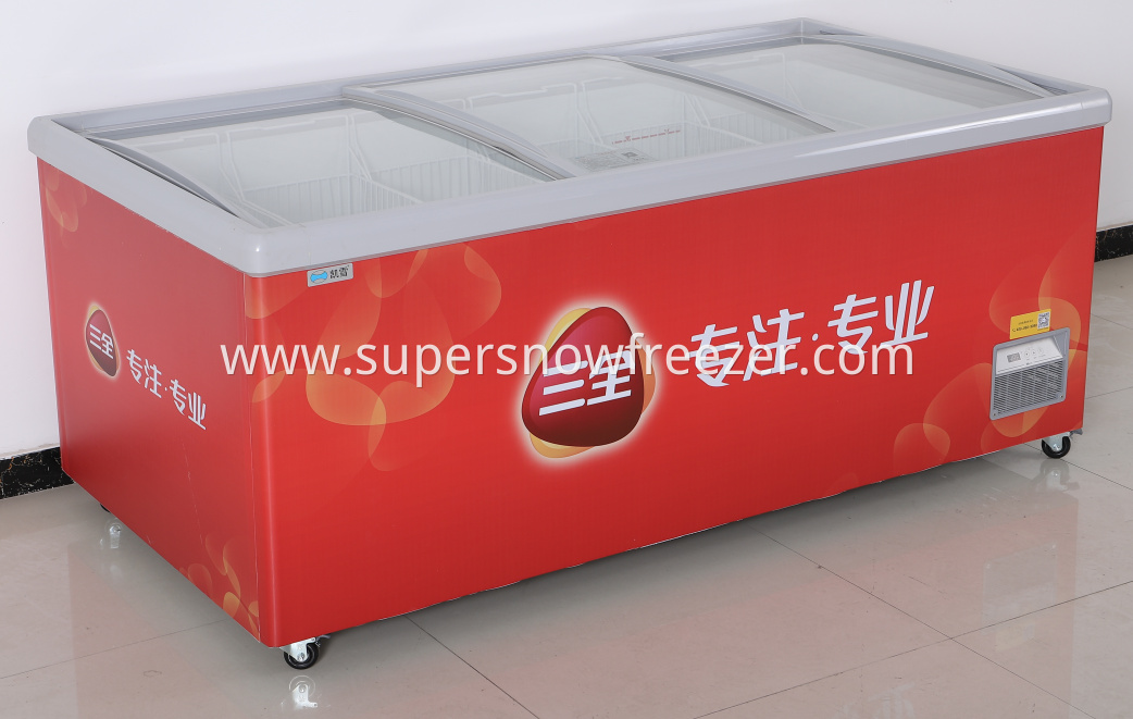 chest display freezer